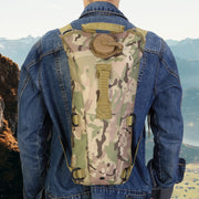 1Pc 3L Tactical Hydration Pack  Water Bladder Adjustable Water Drink Backpack For Hiking Cycling Climbing Running