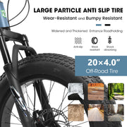 VeloCore™ City-Cruizer – 20-Inch Fat Tire Mountain Bike