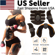 EMS Abdominal Muscle Toning Trainer ABS Stimulator Toner Fitness