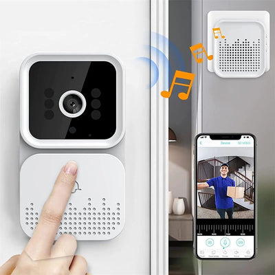 Smart Doorbell WiFi Video Intercom Home Security Camera System