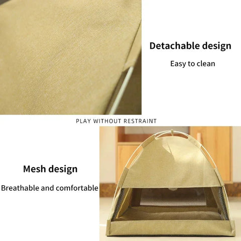 Adorable Pet Tent Bed