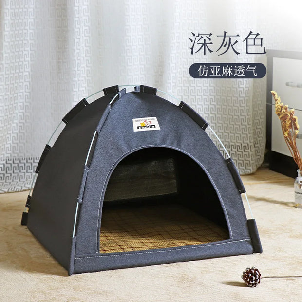 Adorable Pet Tent Bed