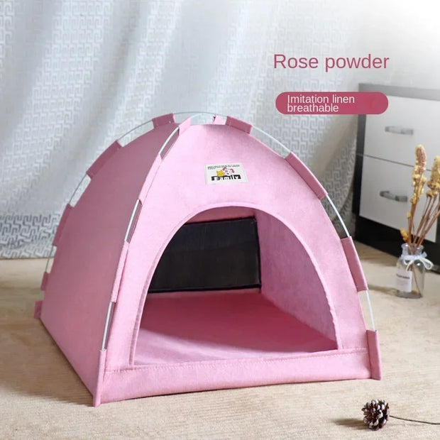 Adorable Pet Tent Bed