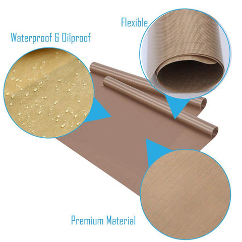 Heat Resistant BBQ Grill Mat Reusable Bakeware Mat