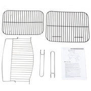 Portable Charcoal Grill BBQ and Smoker with Lid Folding Tabletop Grill