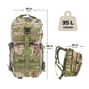 Military Tactical Backpacks Molle System (camouf lage)